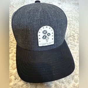 Travis Mathew Charcoal and Black Men's Hat